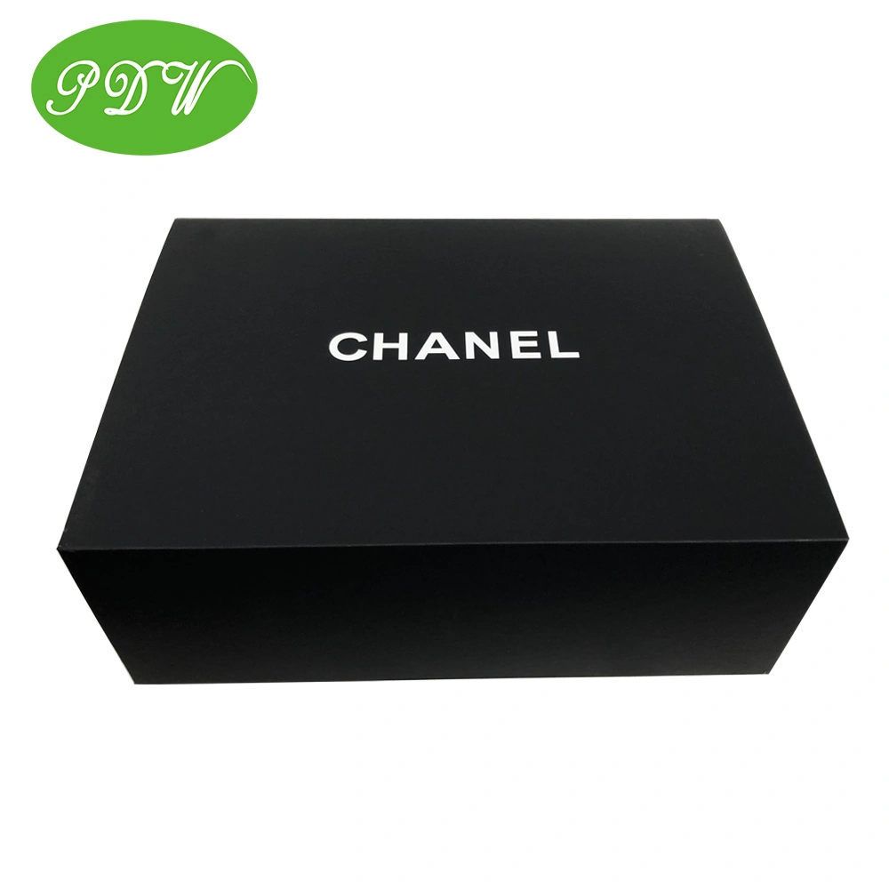 Custom Black Collapsible Cardboard Game Cosmetic Clothes Box Magnetic Gift Boxes Christmas Gift Box