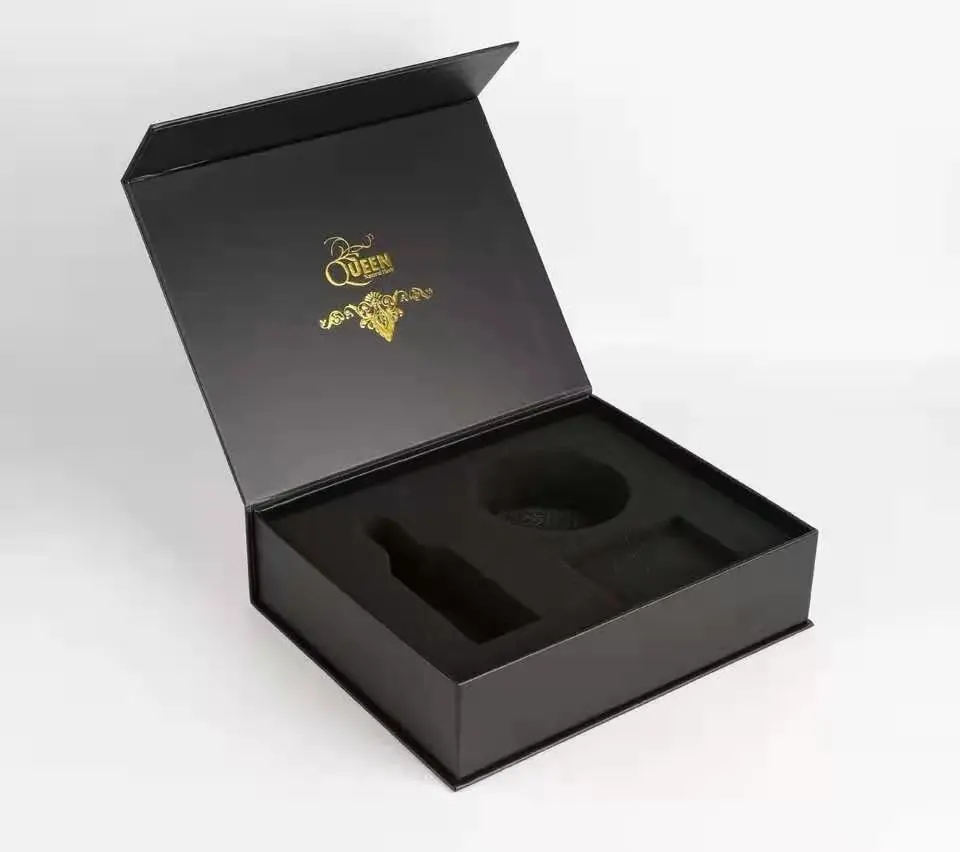 Wholesale Custom Luxury Black Shipping Carton Transport Color Gift Paper Packaging Box for Delivery