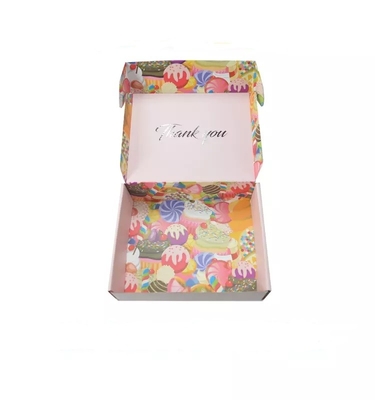 Folding Fashion Cardboard Gift Boxes For Apparel Custom Color Printing