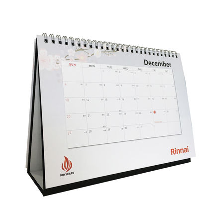 Custom Monthly Yearly Office Table Printing Desk Calendar 200gsm