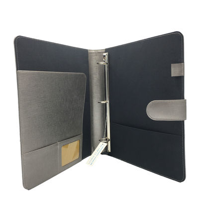 Leather 6 Ring Binder Customize Office 100gsmwall Hanging File Folders A4 210*297mm