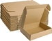Small Corrugated Cardboard Boxes For Packing Literature Mailer 12x9x3 Inches