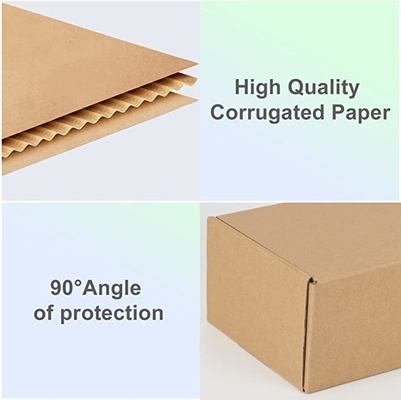 Small Corrugated Cardboard Boxes For Packing Literature Mailer 12x9x3 Inches