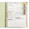 210pp ODM Personal Business Journal Planner Thick Paper 2.5mm Gold Hot Stamping Organizer