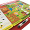 SGS Wire O Spiral Binding CMYK Printed Children Activity Book With Games