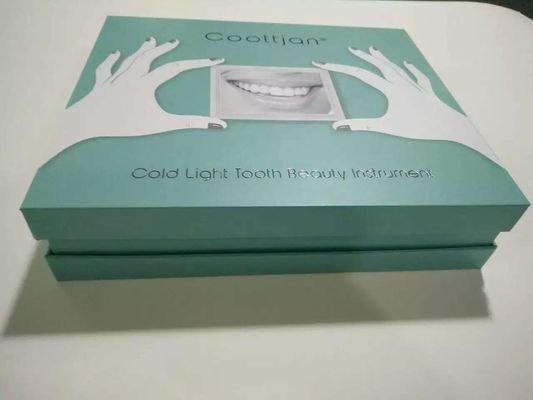 Fancy C2S Rigid Paper Boxes With Logo Printed Rectangle Package