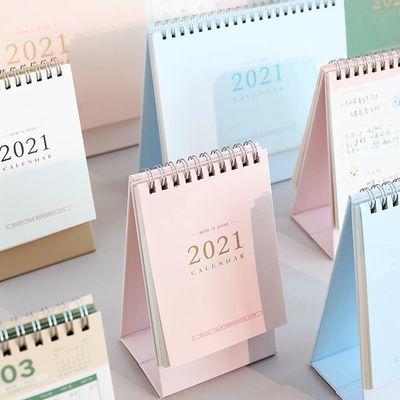 2022 Cardboard Desk Calendar Small Monthly Desktop Colorful Printing